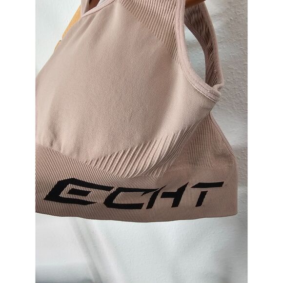 ECHT Arise Scrunch Sports Bra Set Medium Gray Beige - Picture 4 of 9